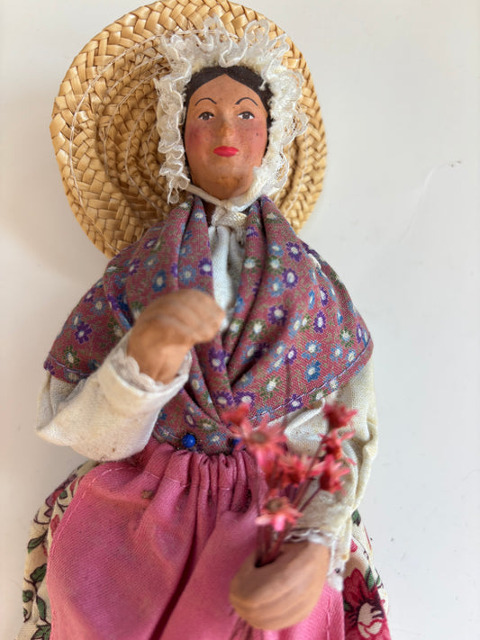 Vintage Santon from Provence Doll - Union of Santon Makers of Provence