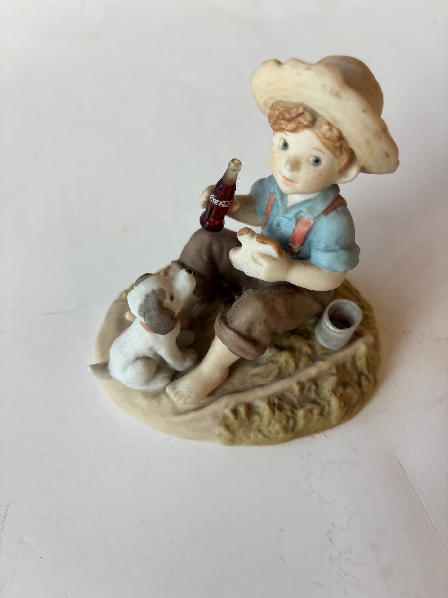 Vintage Coca Cola Reflections of a Sun Drenched Afternoon Figurine