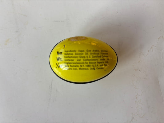 Vintage Biscon Imports Ltd. Tin Lithograph Egg (Made in England)