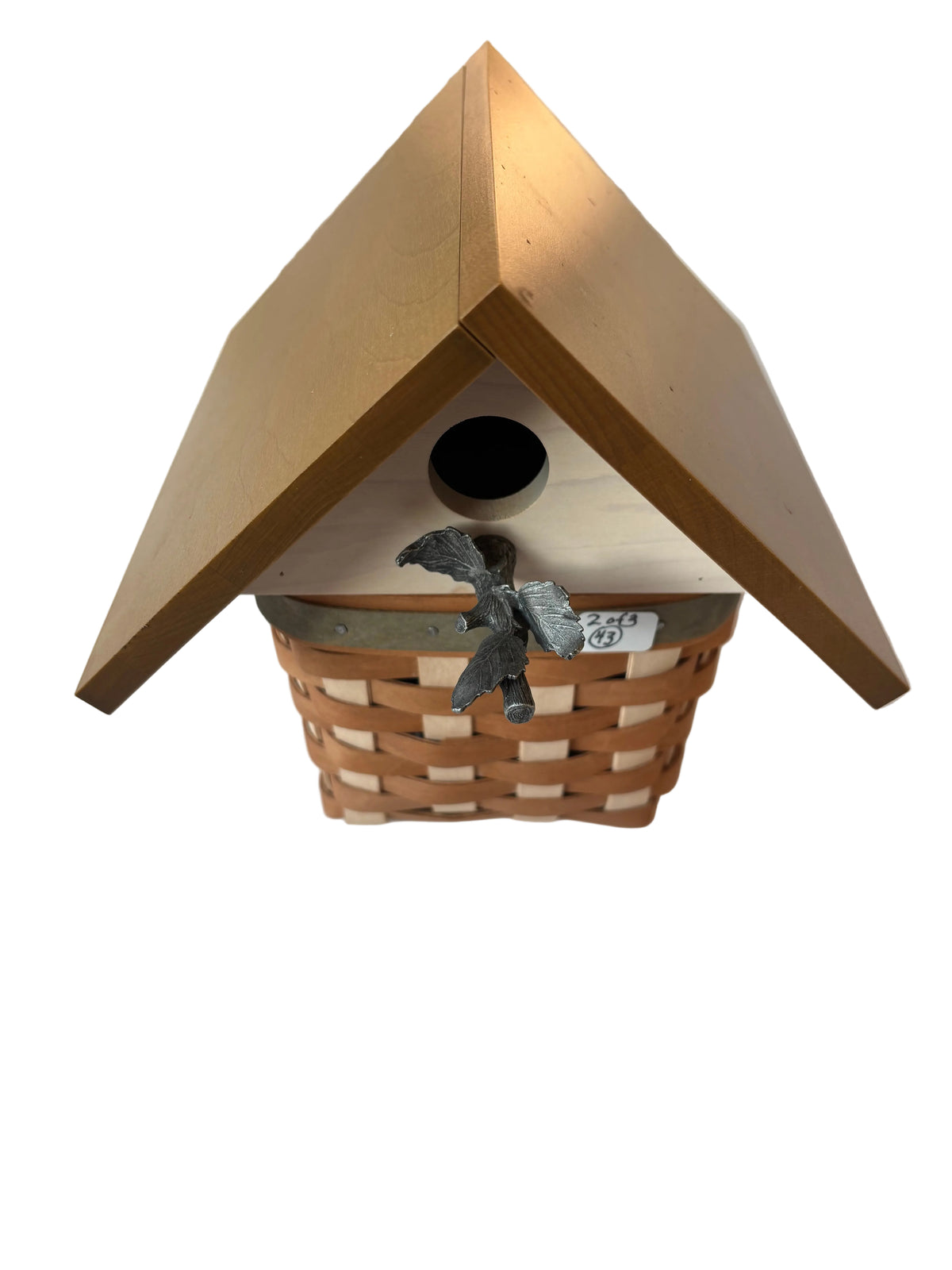 Longaberger 2009 Collectors Club Birdhouse Basket Set