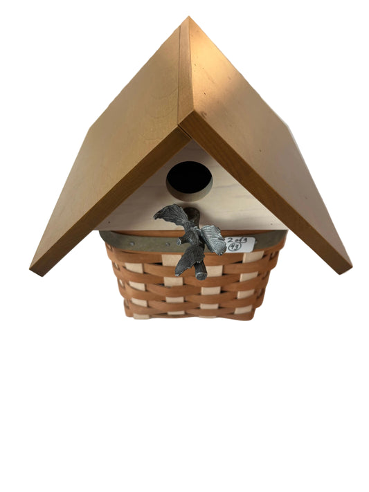 Longaberger 2009 Collectors Club Birdhouse Basket Set