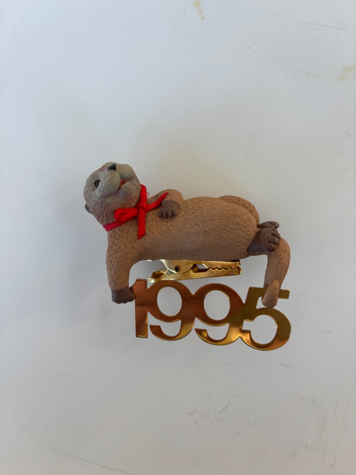 Vintage Hallmark 1995 Fabulous Decade Otter Ornament