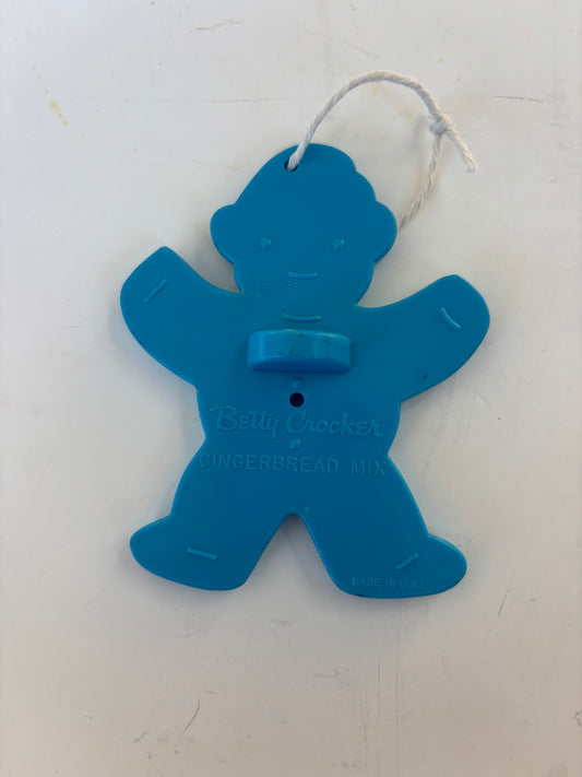 Vintage Betty Crocker Blue Gingerbread Mix Cookie Cutter