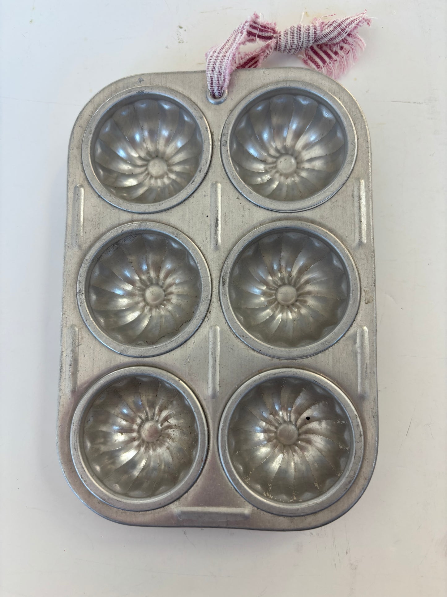 Vintage Small Tin Muffin Pan