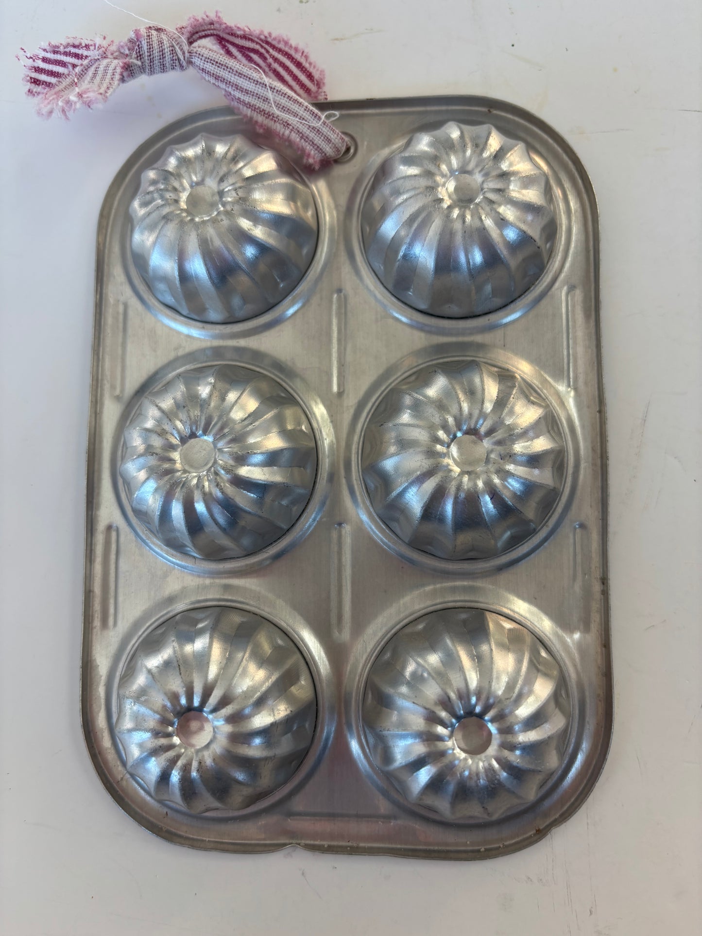 Vintage Small Tin Muffin Pan