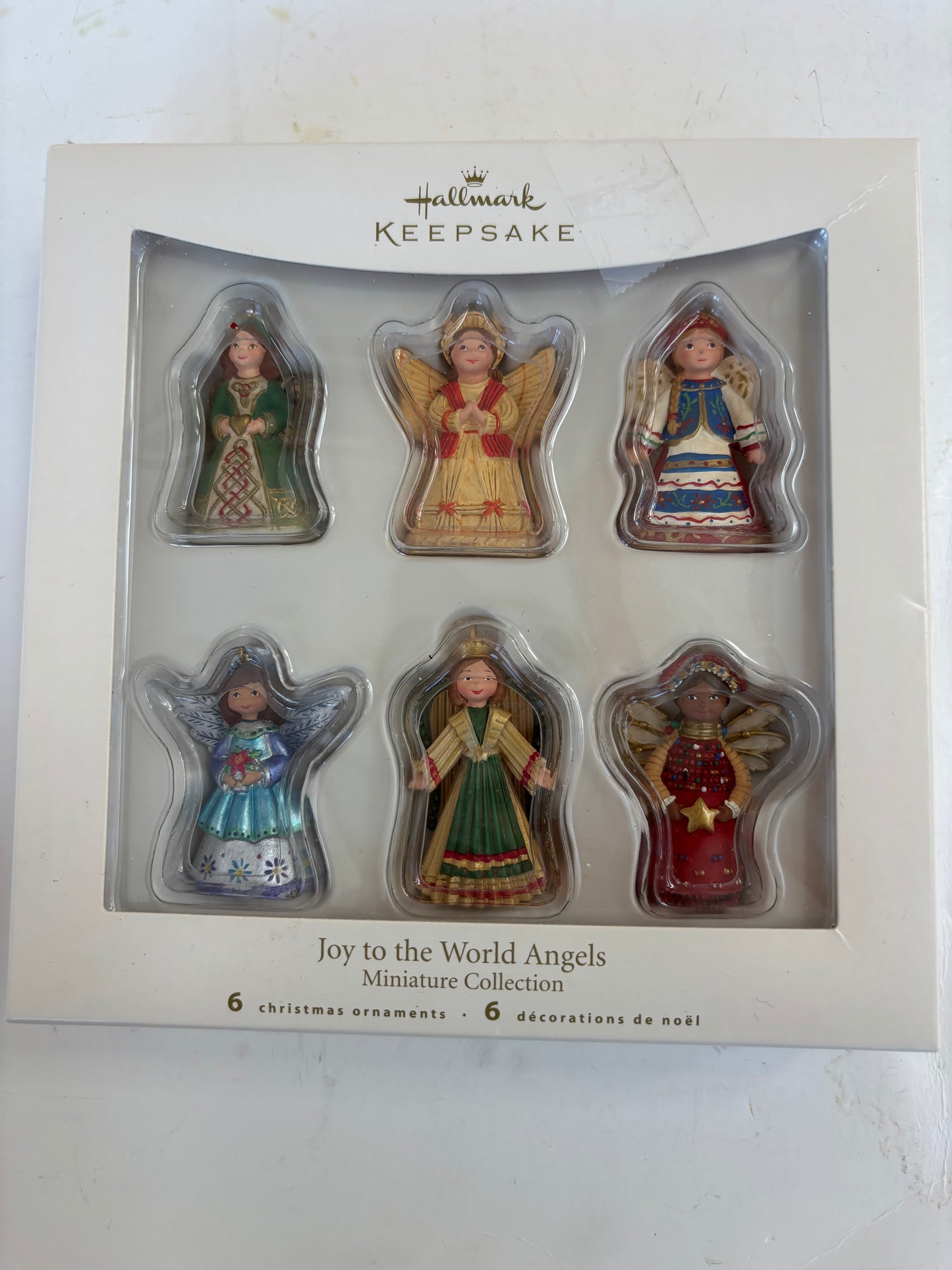 Hallmark Joy to the World Angels - Miniature Ornaments