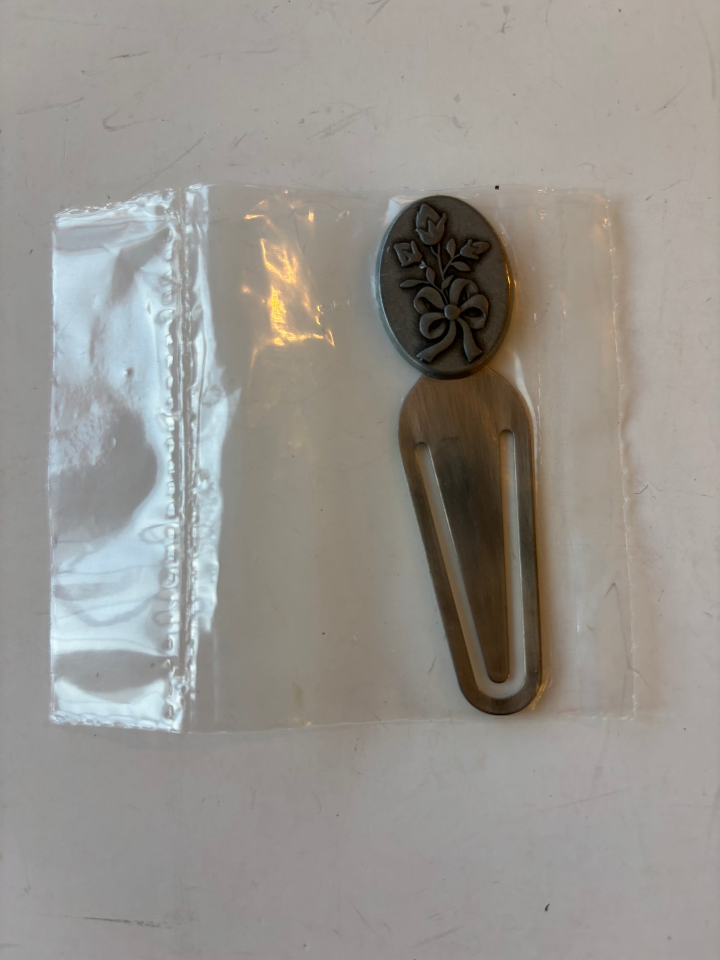 Longaberger Pewter Horizon of Hope Bookmark - NIB