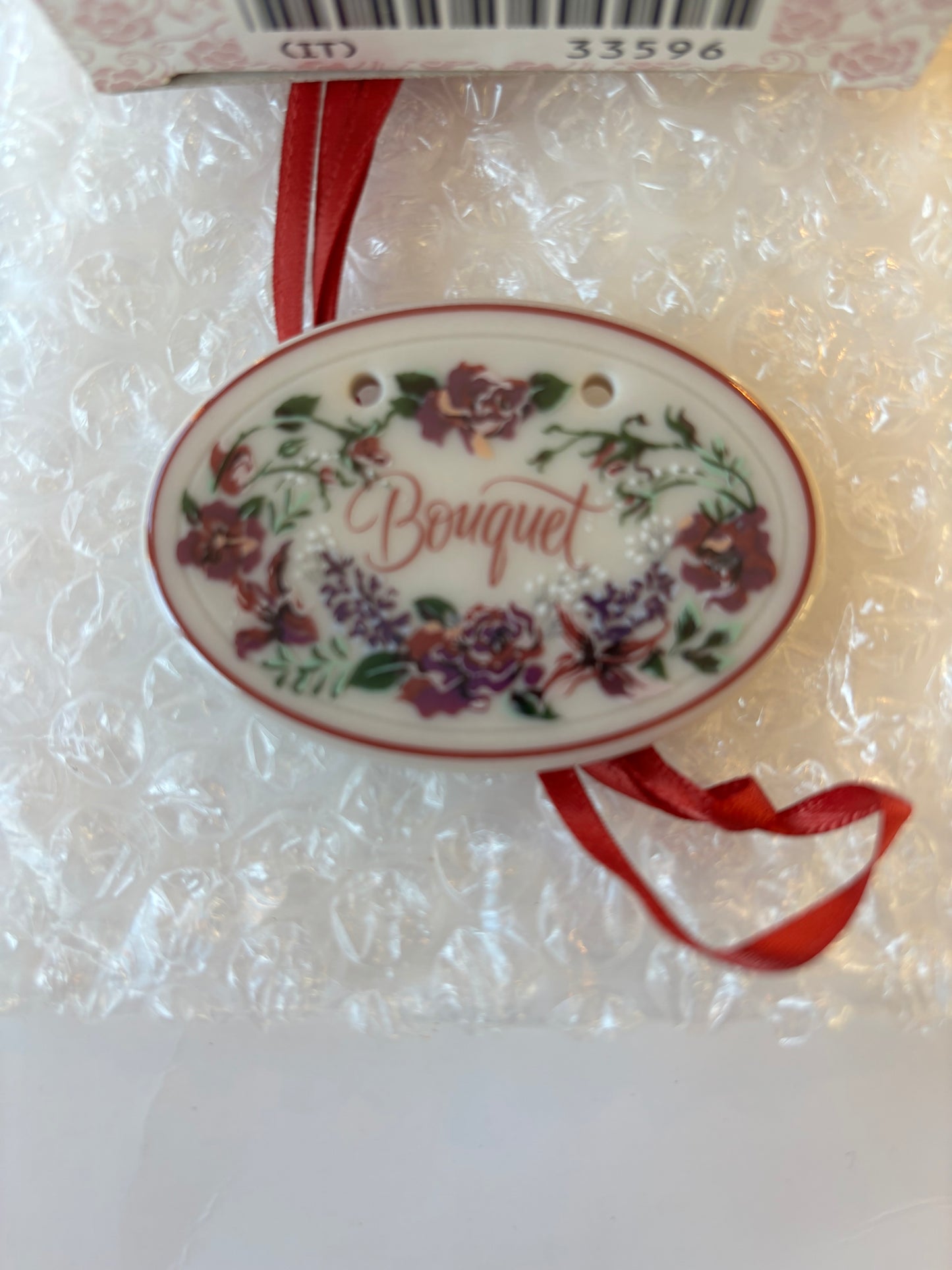 Longaberger Bouquet Basket Tie On - NIB #33596