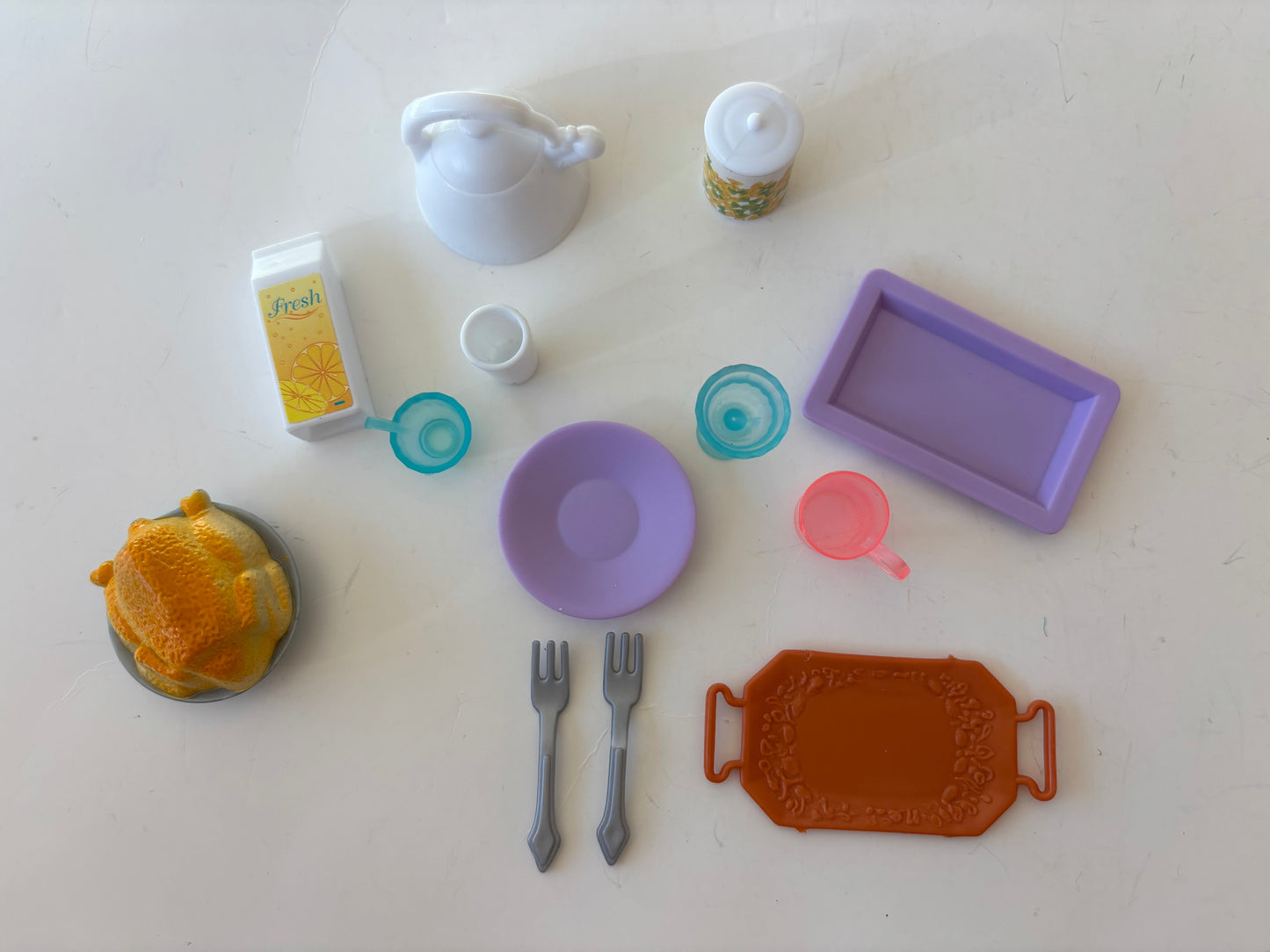 Barbie Miscellaneous Kitchen Items (Set of 13)