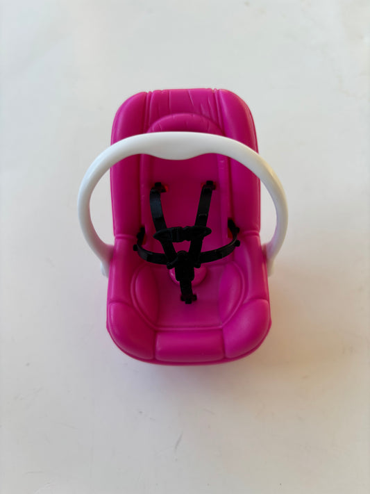 Barbie Happy Family 2003 Baby Car Seat - WORKS W/NEW BATTERIES