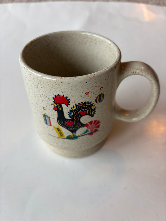 Vintage Rooster of Barcelos Portugal Coffee Mug
