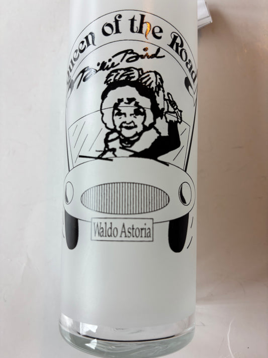 Vintage Waldo Astoria High Ball Glass