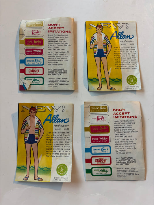 Vintage 1960's Barbie Magazines, Skipper Magazines/Pamphlet (3)