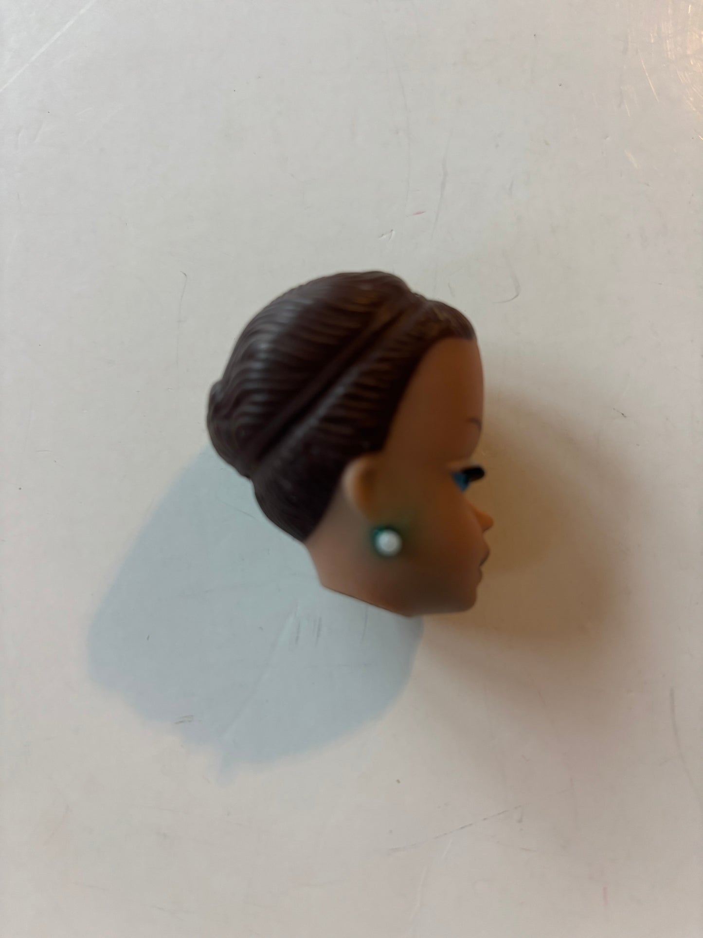 Vintage 1960's Fashion Queen Barbie Doll Head w/earrings