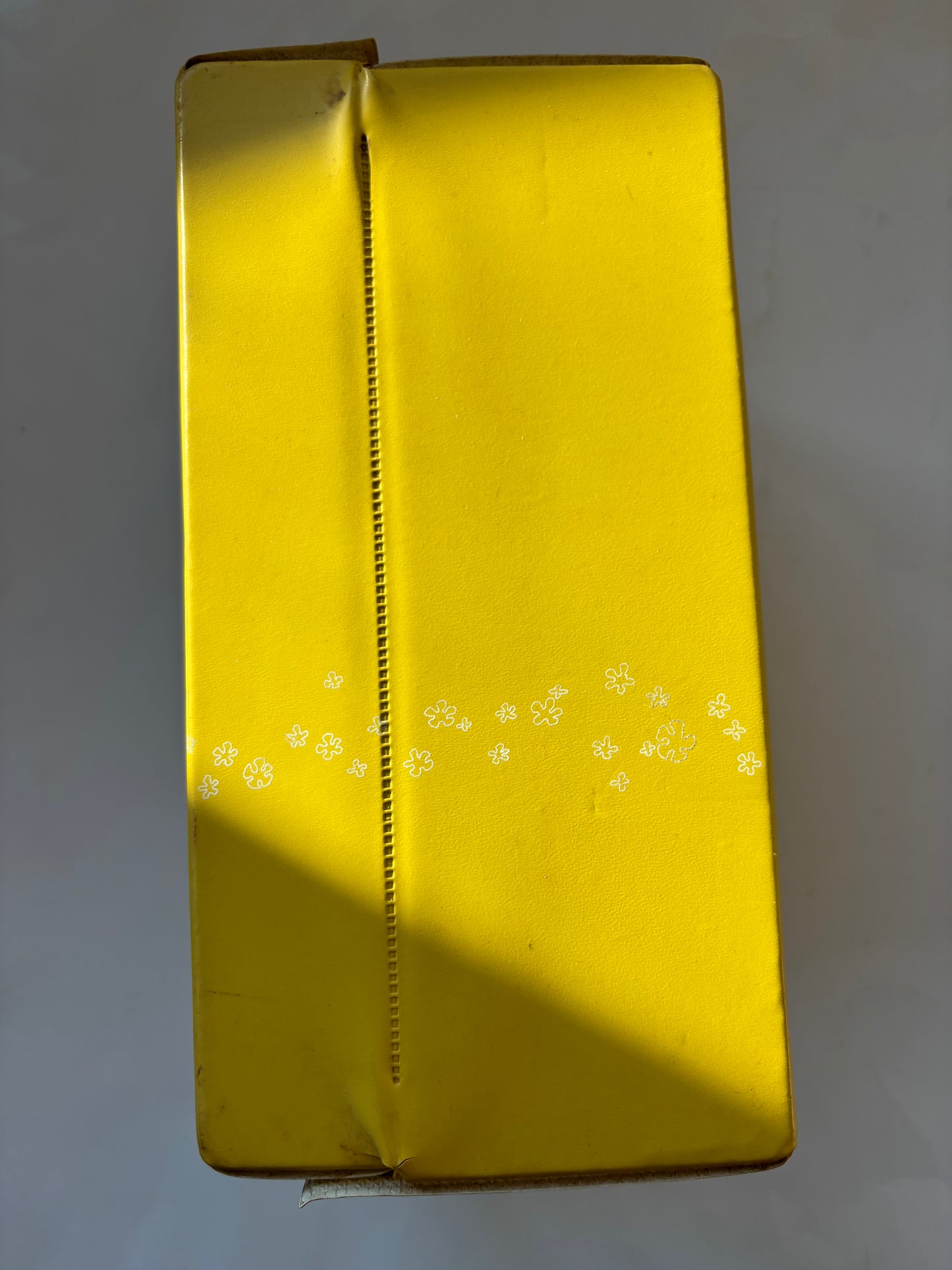 Vintage 1964 Yellow Skipper Doll Carrying Case