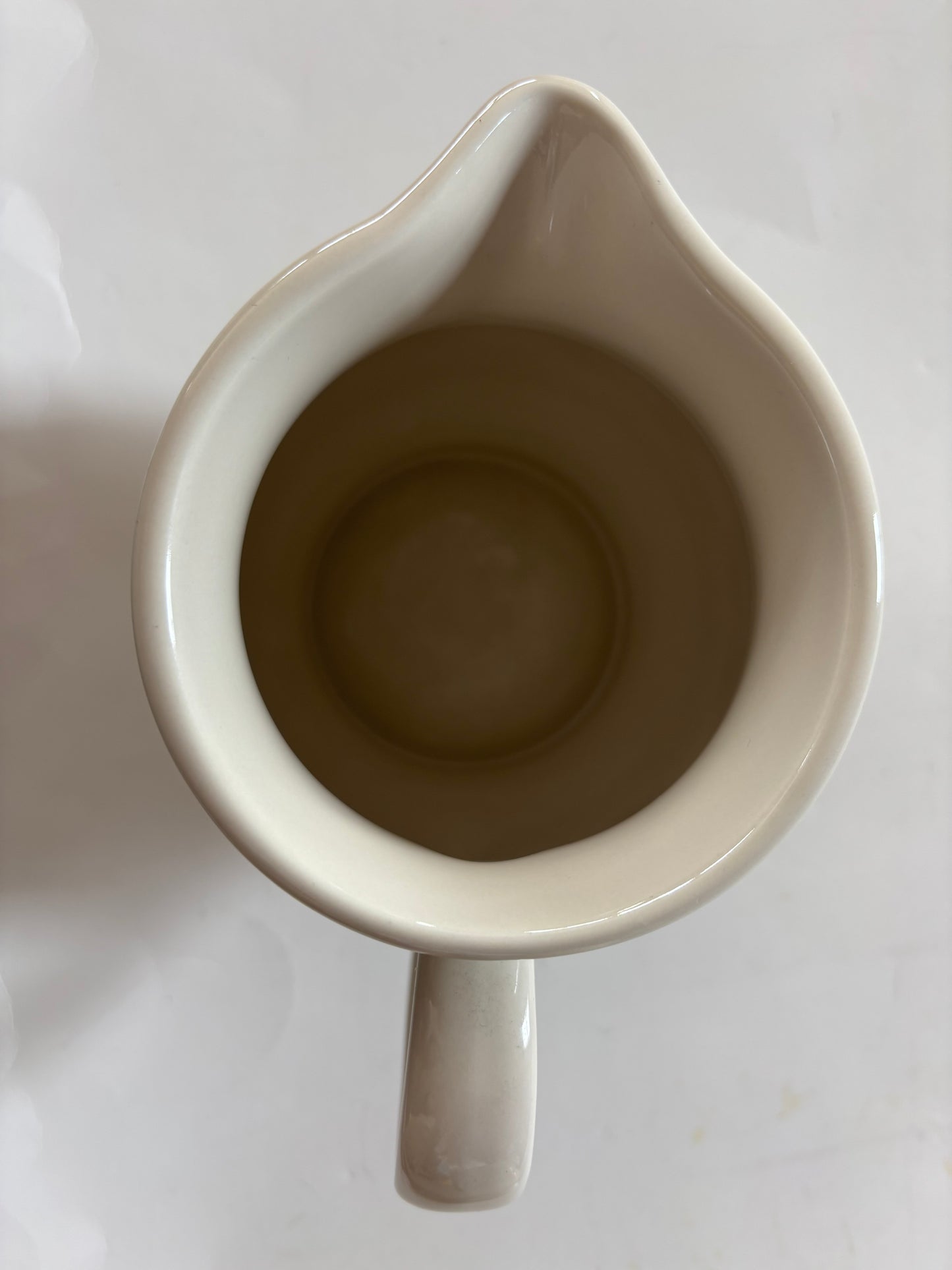 Longaberger Woven Traditions - Ivory 1 Quart Pitcher