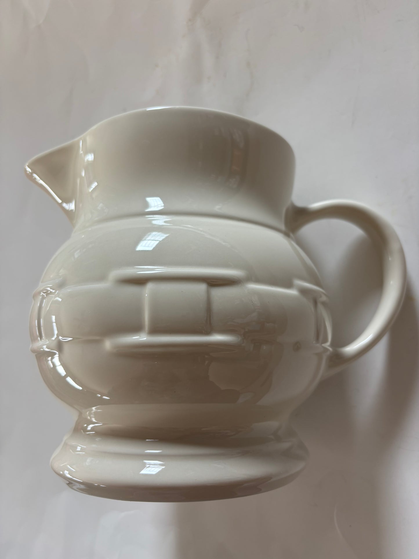Longaberger Woven Traditions - Ivory 2 Quart Pitcher