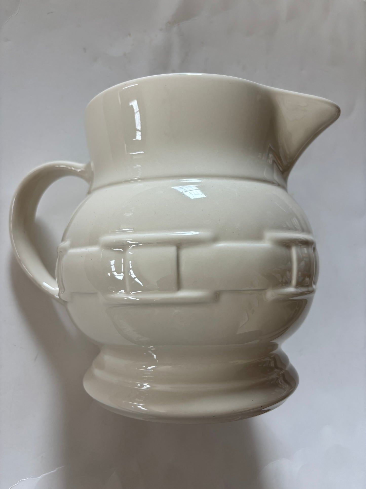 Longaberger Woven Traditions - Ivory 2 Quart Pitcher