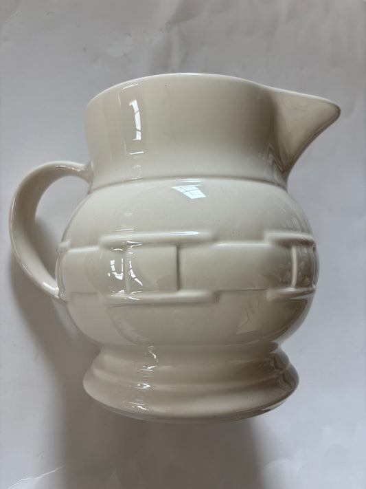 Longaberger Woven Traditions - Ivory 2 Quart Pitcher