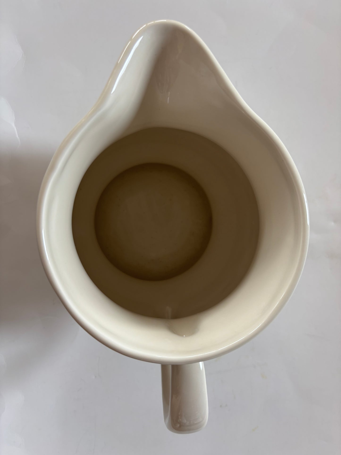 Longaberger Woven Traditions - Ivory 2 Quart Pitcher
