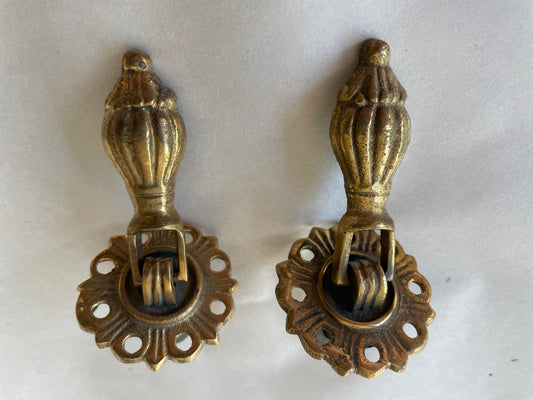 Vintage Gold Drawer Pulls (Set of 2)