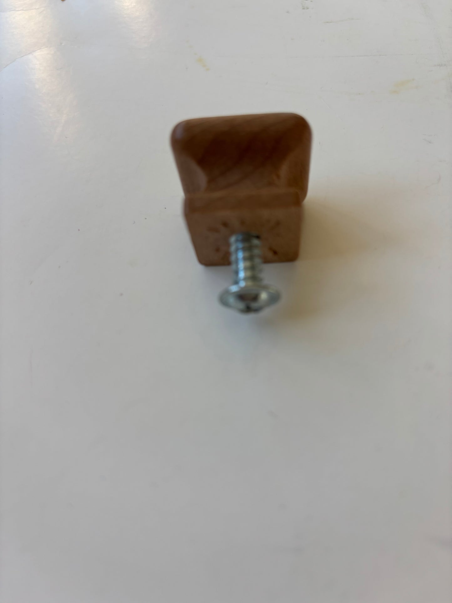 Longaberger 1" x 1" Wood Knob