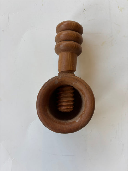 Vintage French Wooden Nutcracker