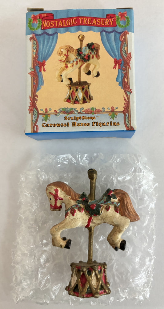 Russ Berrie & Co The Nostalgic Treasury Carousel Horse Figurine NIB - #14076