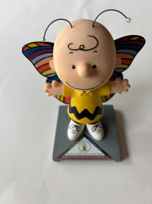 Westland Giftware "Spread Your Wings Charlie Brown" Figurine - In box & Numbered