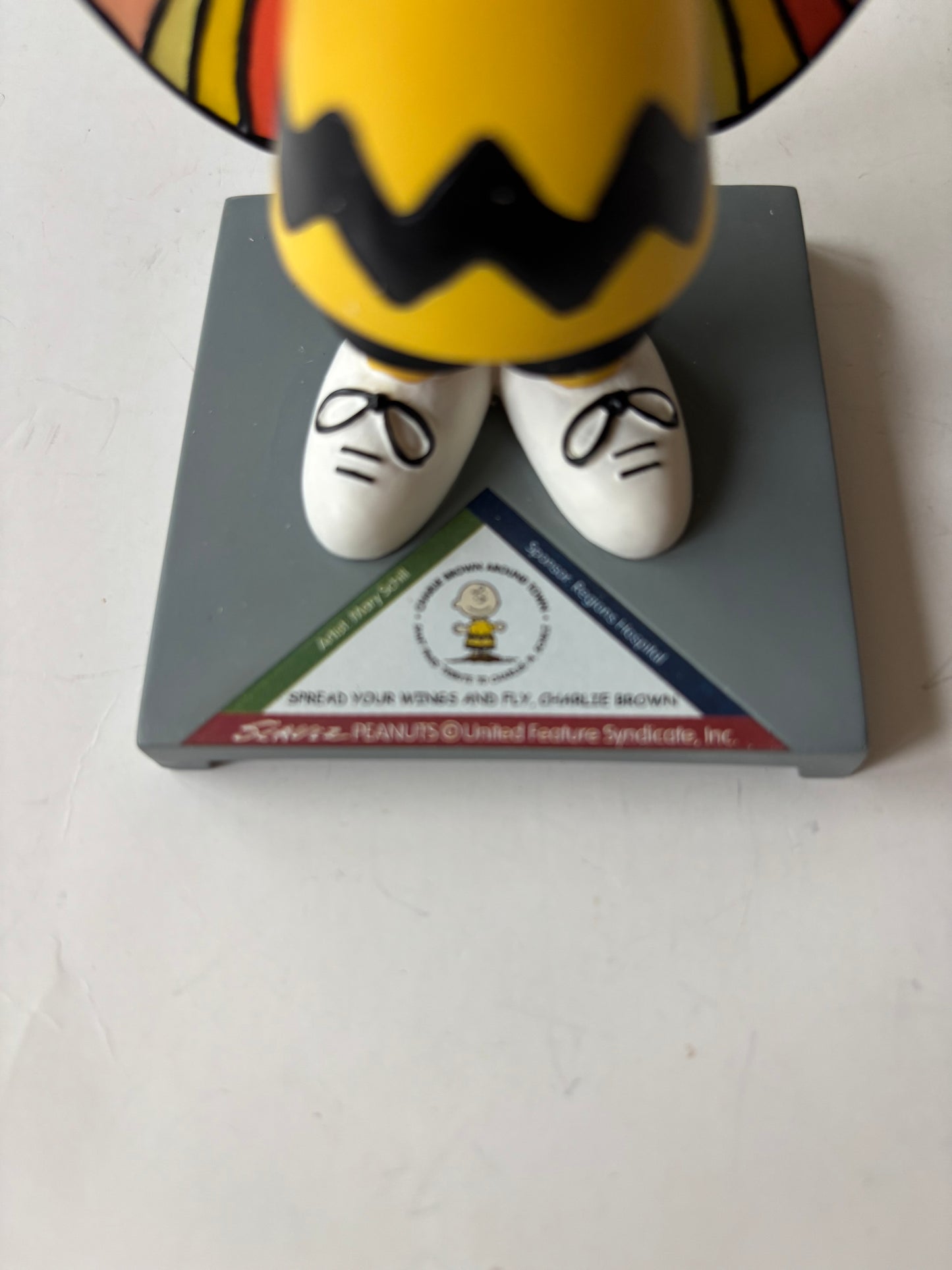 Westland Giftware "Spread Your Wings Charlie Brown" Figurine - In box & Numbered
