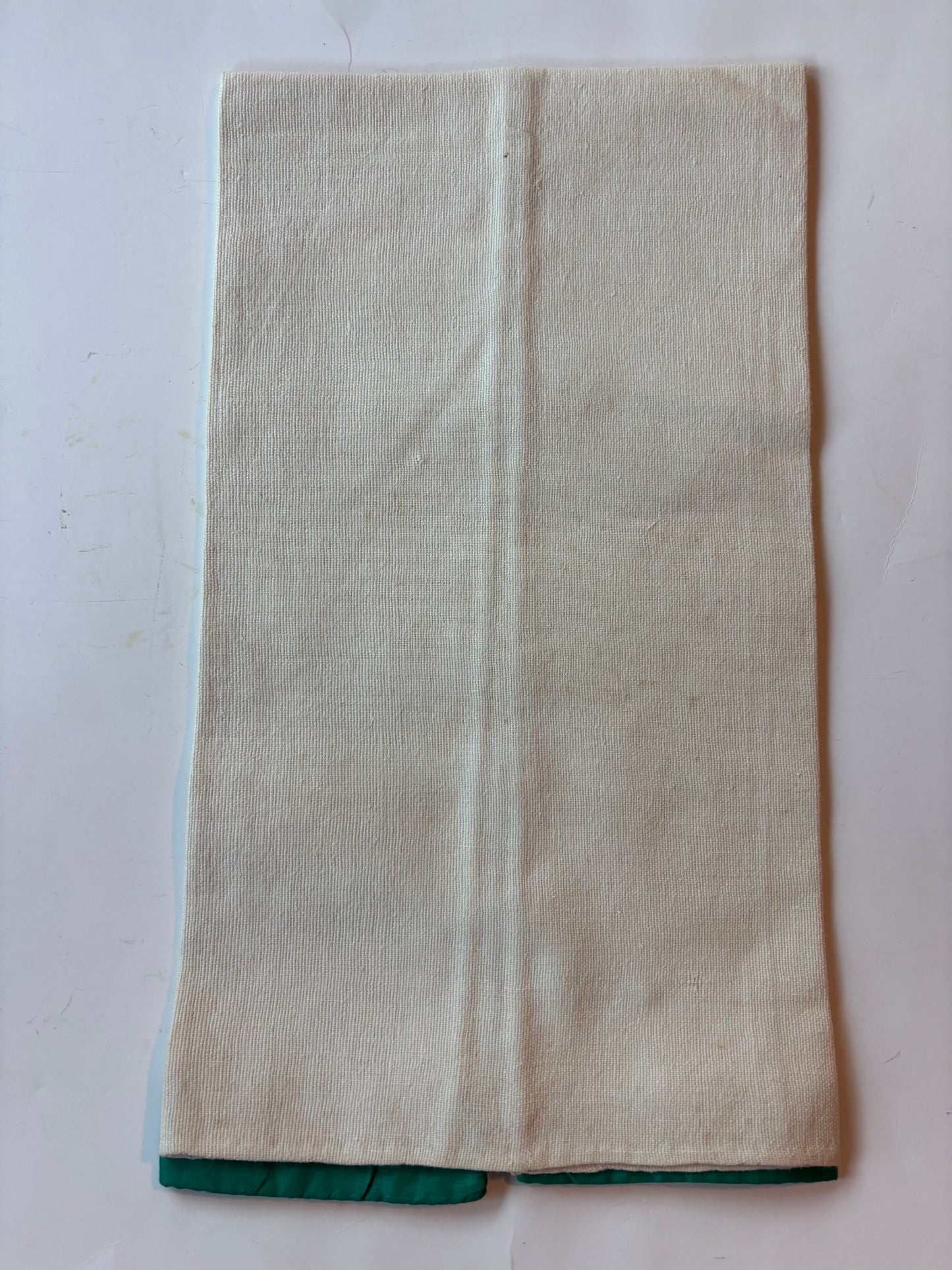 Vintage Linen Waitress and Waiter Stitched Hand Towel