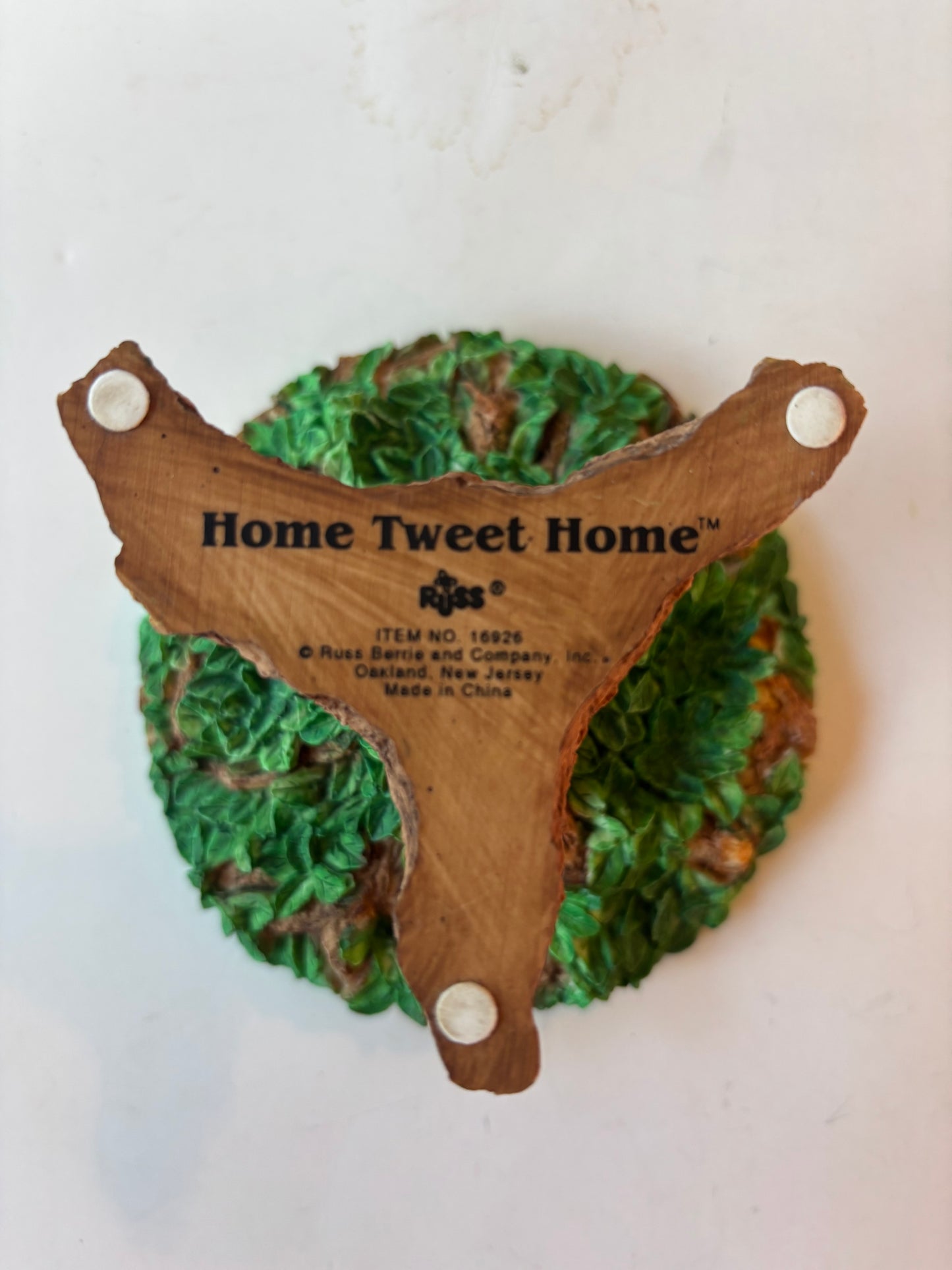 Russ Home Tweet Home Miniature Tea Set
