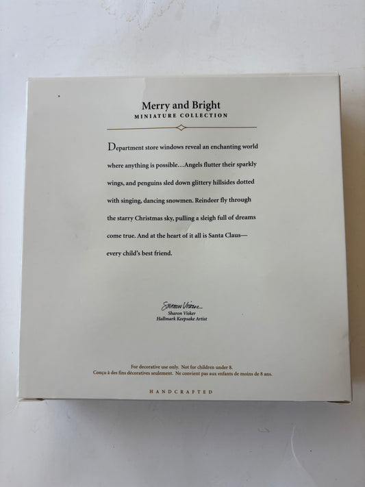 Hallmark Keepsakes 2006 Merry and Bright Miniature Ornament Collection - NIB