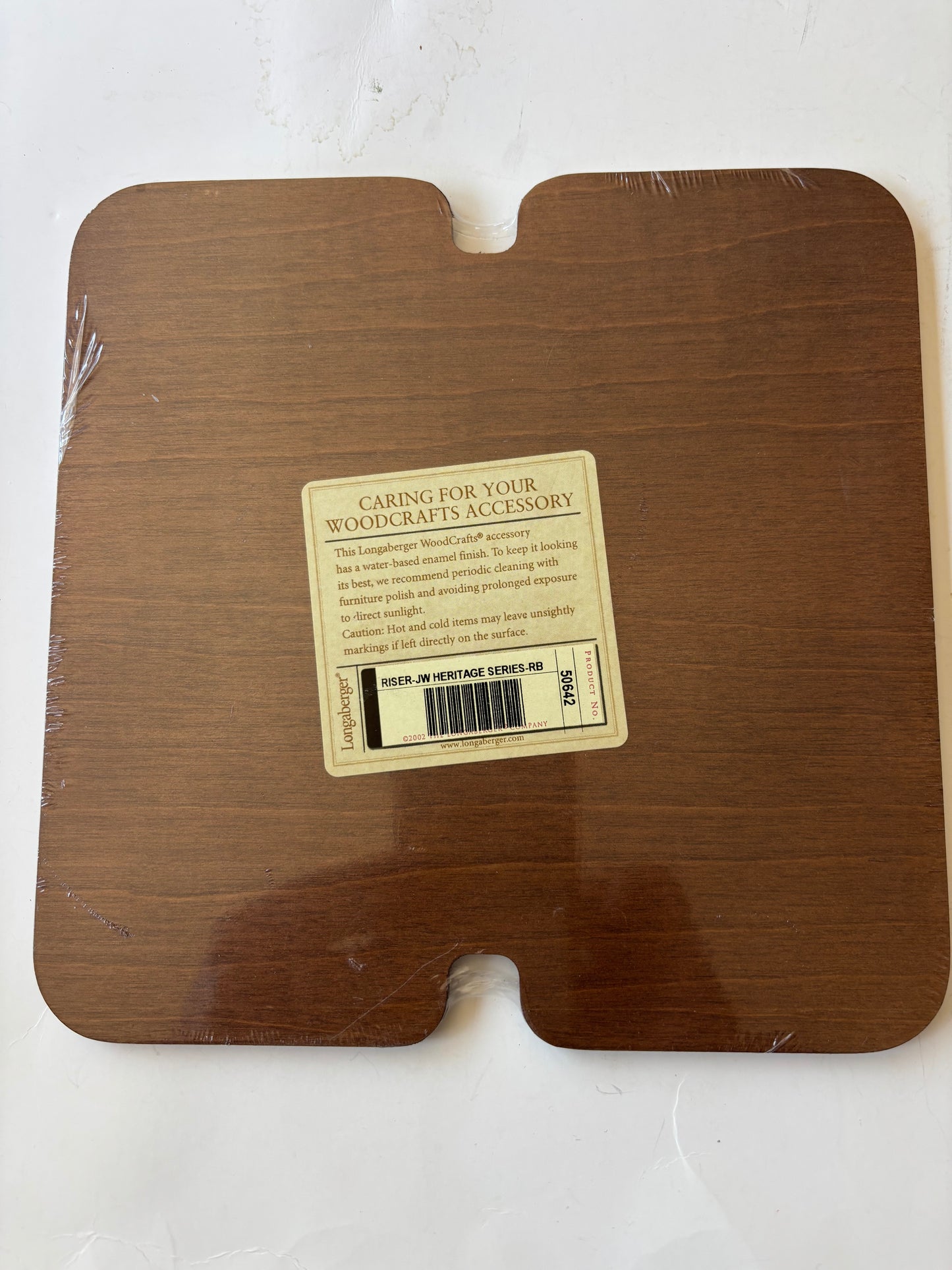 Longaberger Riser - JW Heritage Series - Brand new #50642