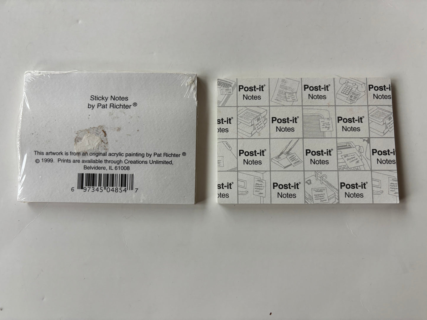 Longaberger Post it Notes - Set of 2 - One by Pat Richter