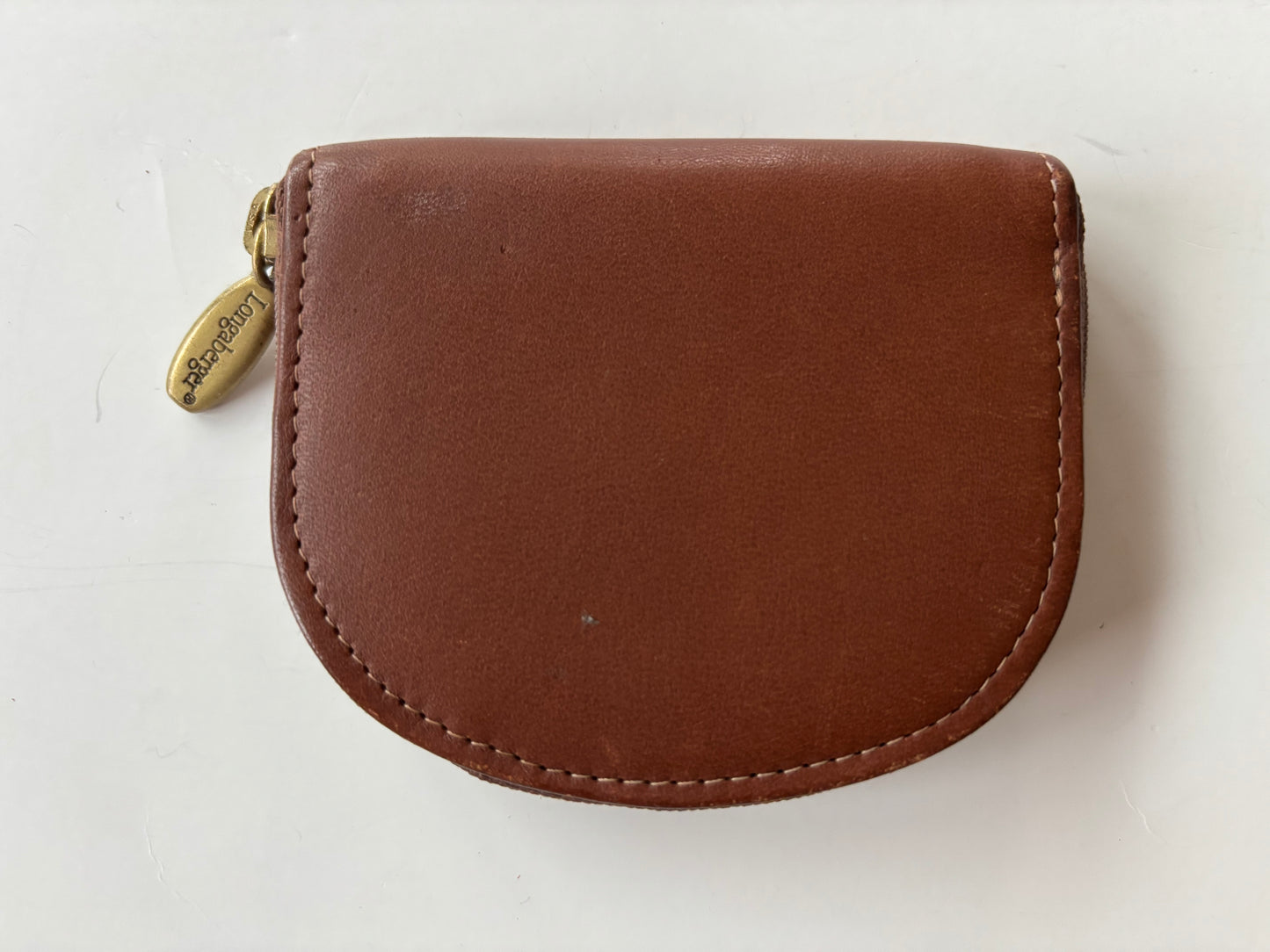 Longaberger Leather Coin Purse