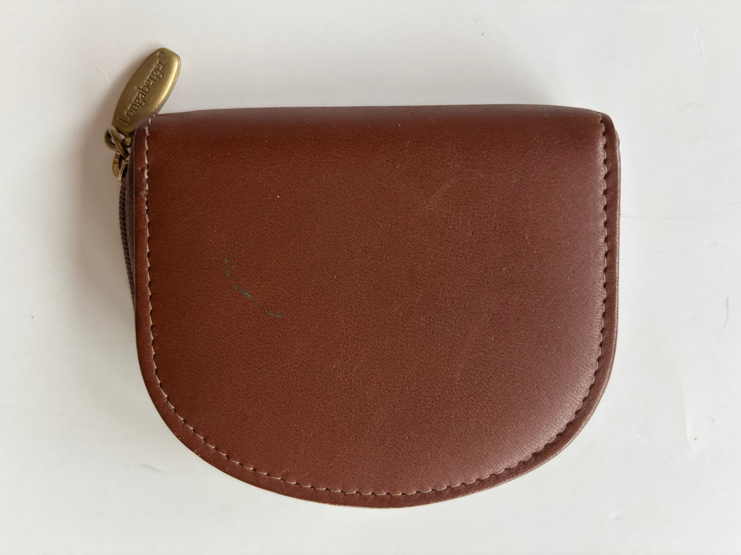 Longaberger Leather Coin Purse