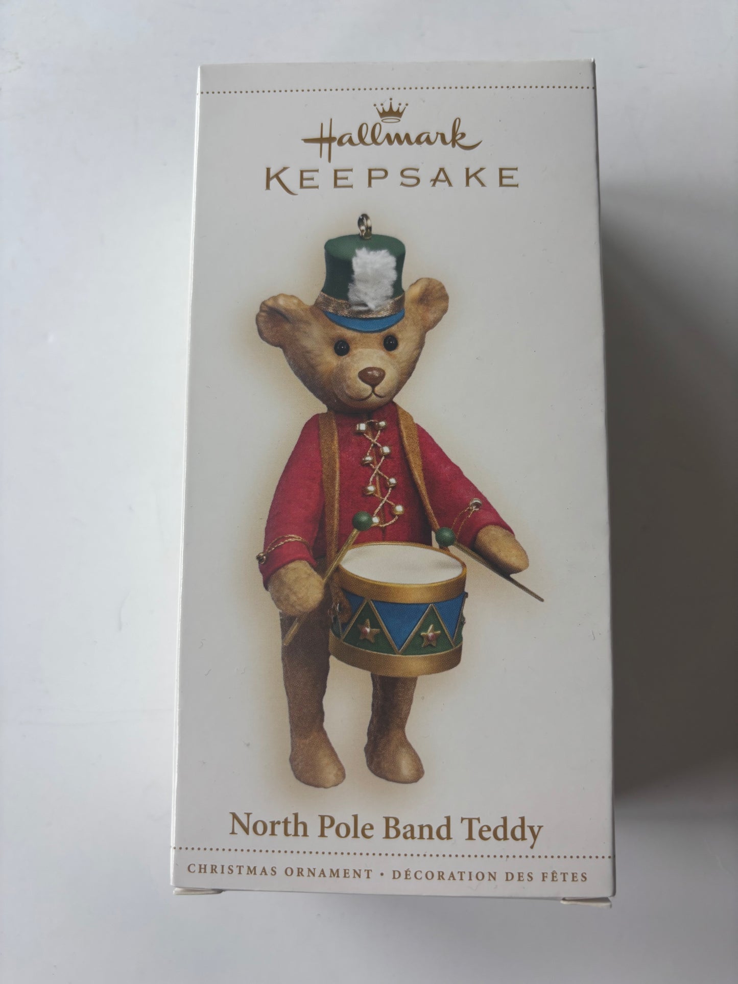 Hallmark Keepsakes North Pole Teddy Ornament - NIB