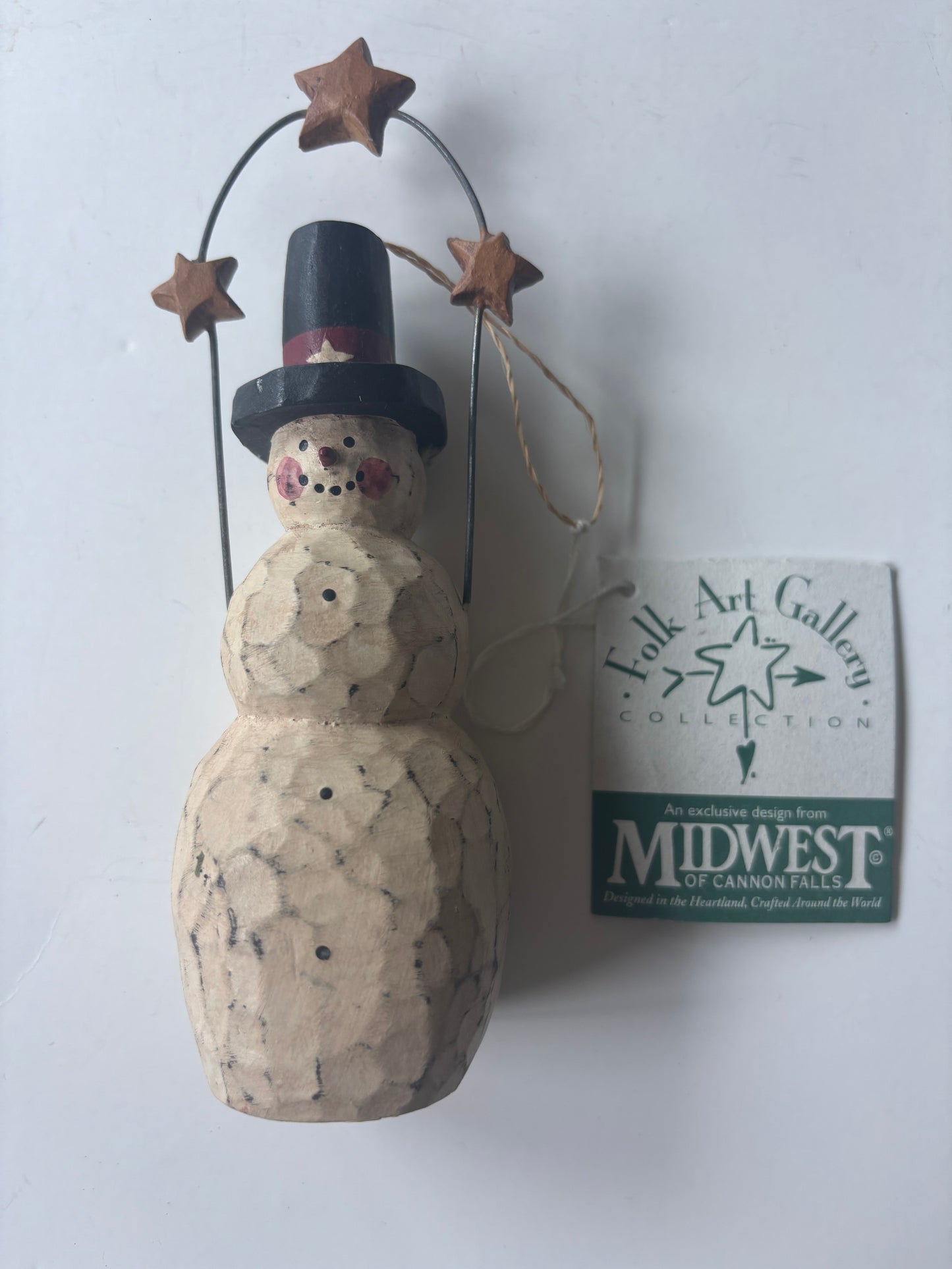 Midwest by Cannon Falls Snowman Figurine - Brand new