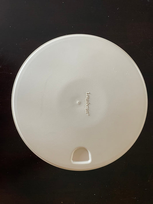 Longaberger Serving Solutions Lid 6.25" Diameter #40345