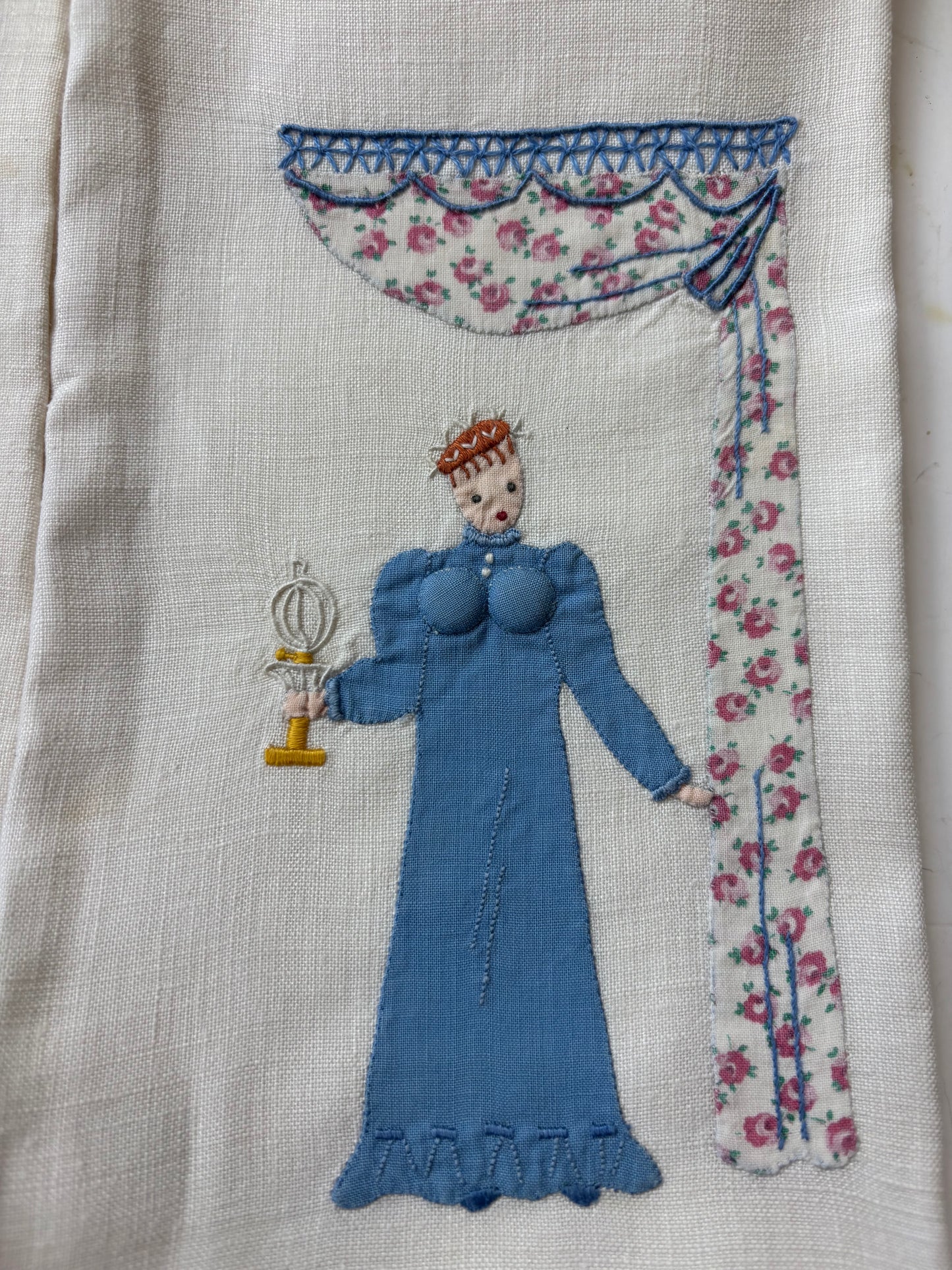 Vintage Madeira Risque Tea Towels (Man and Woman)