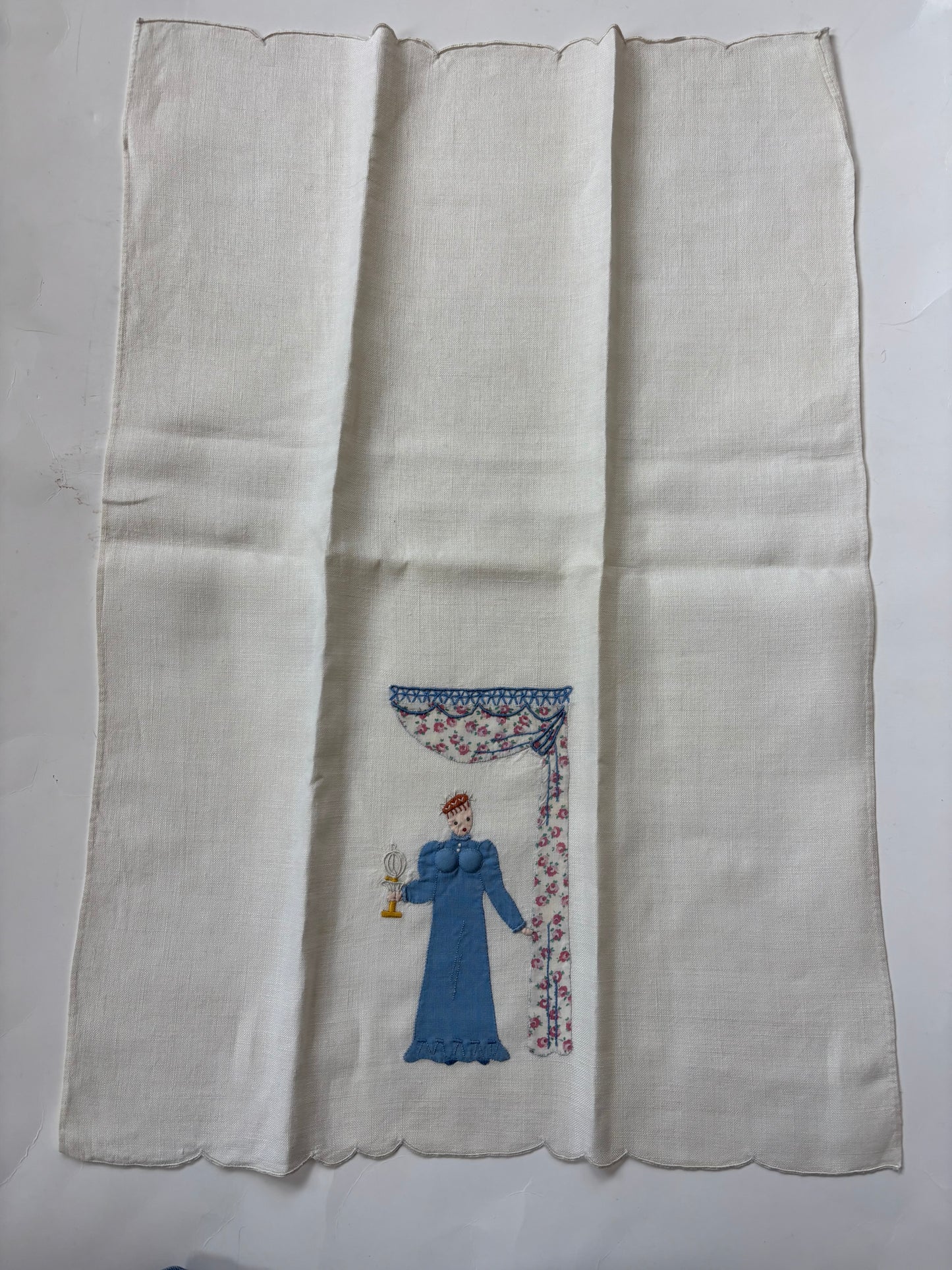 Vintage Madeira Risque Tea Towels (Man and Woman)