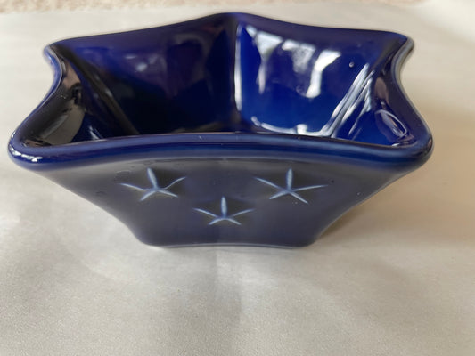 Longaberger 2003 Proudly American Navy Blue Ramekin