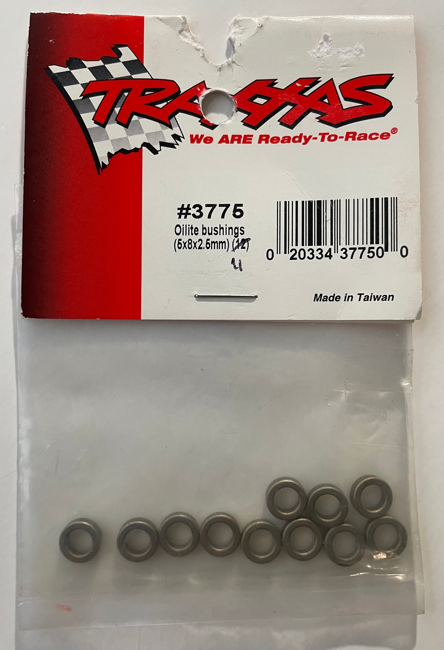 Traxxas Oilite Bushings (12 pcs) #3775