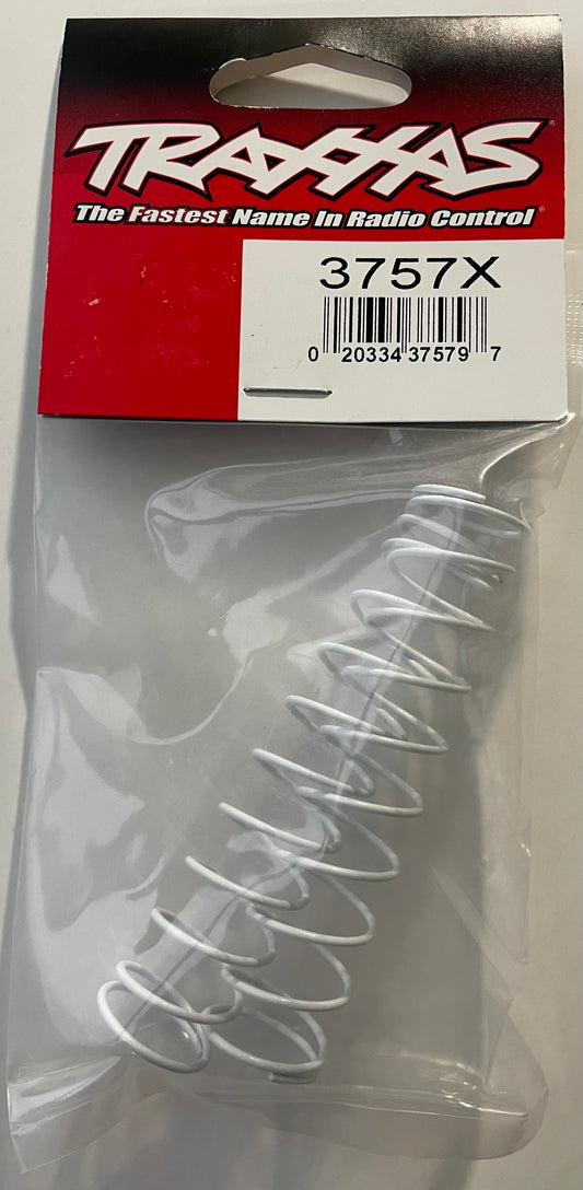 Traxxas White Rear Springs (2 pcs) #3757X