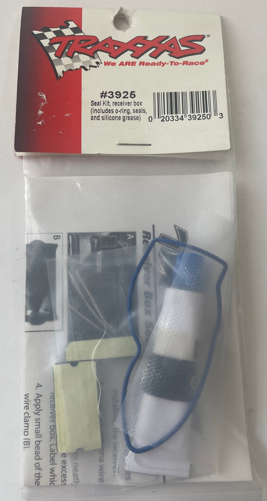 Traxxas Receiver Box Seal Kit (O-Ring, Seals, Silicone Grease) #3925