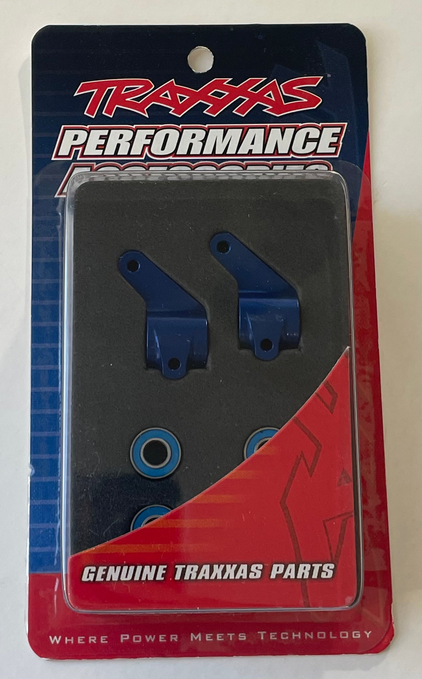 Traxxas Blue Anodized Steering Blocks #3636A