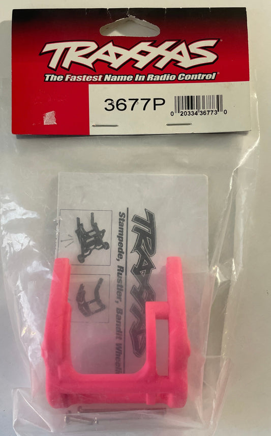 Traxxas Pink Wheelie Bar Mount #3677P