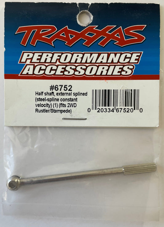 Traxxas External Splined Half Shaft #6752