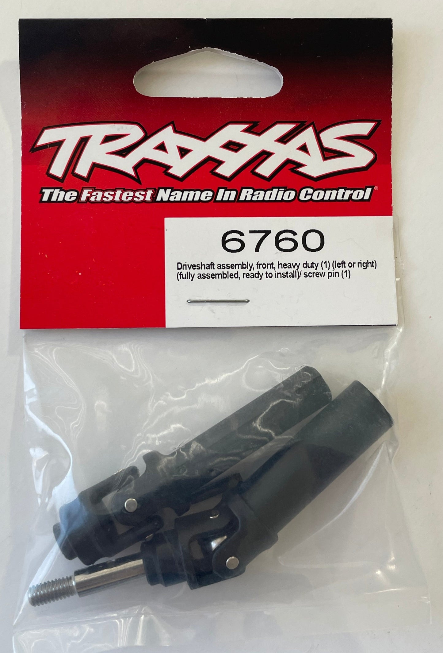 Traxxas Heavy Duty Front Driveshaft Assembly #6760